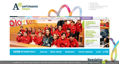 Desktop Screenshot of antoniano.it